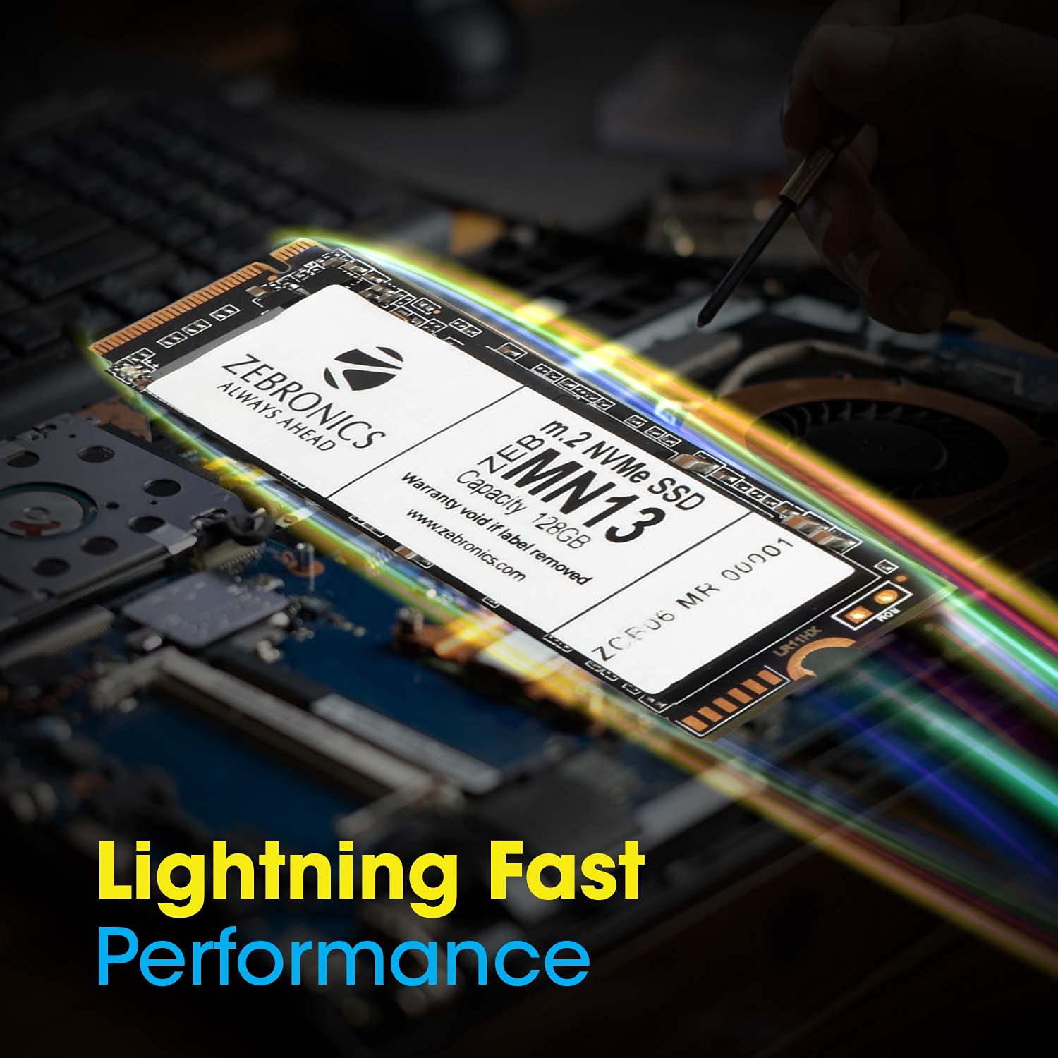 ZEBRONICS ZEB-MN13 128GB M.2 NVMe Solid State Drive (SSD)